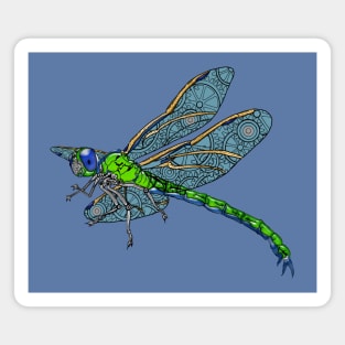 Steampunk dragonfly Magnet